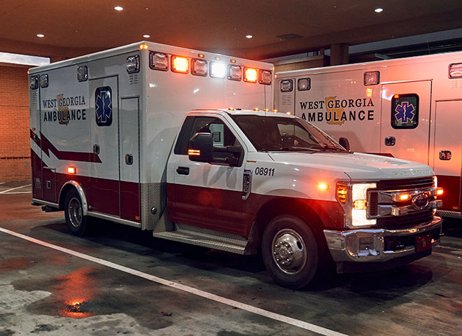 West Georgia Ambulance Truck